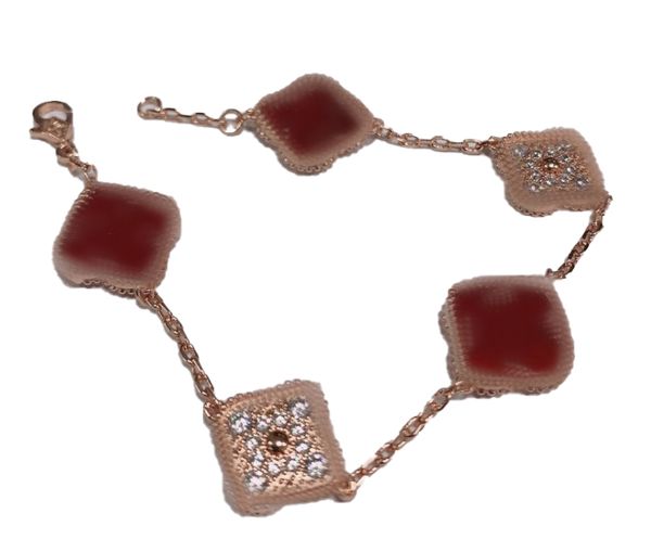 diamond bracelet between four leaf clovers gold silver rose gold three color chain designer order can be noted jewelry men women gifts with, Golden;silver
diamond bracelet between four leaf clovers gold silver rose gold three color chain designer order can be noted jewelry men women gifts with, Golden;silver