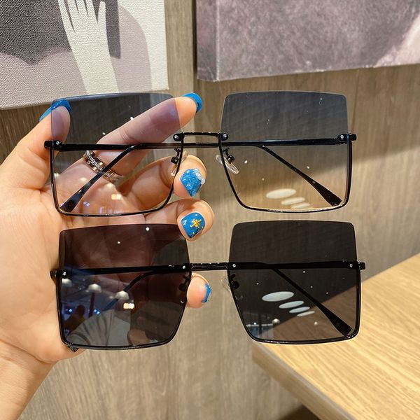 lskinny frame women, big face new fashionable square sunglasses for men uv protection m, White;black
lskinny frame women, big face new fashionable square sunglasses for men uv protection m, White;black