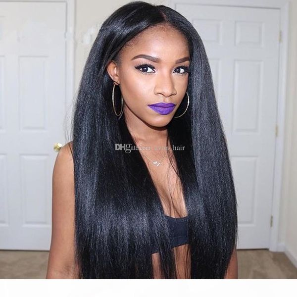 selling yaki straight lace front wig with baby hair italian light yaki brazilian glueless full lace human hair wigs for african american, Black;brown
selling yaki straight lace front wig with baby hair italian light yaki brazilian glueless full lace human hair wigs for african american, Black;brown