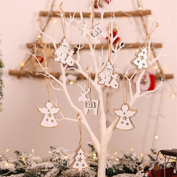 ангел 2pcs белый подвески деревянные украшения diy wood crafts снежинка xmas елка новогоднее украшение дети подарков
ангел 2pcs белый подвески деревянные украшения diy wood crafts снежинка xmas елка новогоднее украшение дети подарков