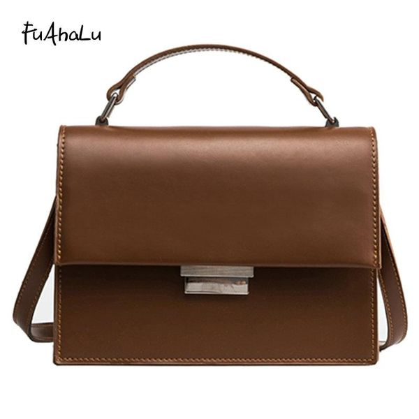 fuahalu new women's fashion retro messenger bag wild buckle shoulder small square bag
fuahalu new women's fashion retro messenger bag wild buckle shoulder small square bag