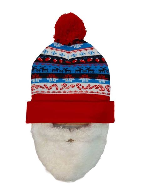 berets beret | christmas hat bearded, Blue;gray