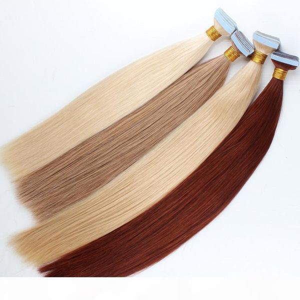 elibess brazilian remy human hair skin weft hair extension 2.5g pcs 40pcs lot blonde color tape in human hair, Black
elibess brazilian remy human hair skin weft hair extension 2.5g pcs 40pcs lot blonde color tape in human hair, Black