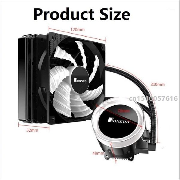 fans & coolings jonsbo tw2-120 cpu water cooler integrated cold head automatic color change light processor heat sink1
fans & coolings jonsbo tw2-120 cpu water cooler integrated cold head automatic color change light processor heat sink1