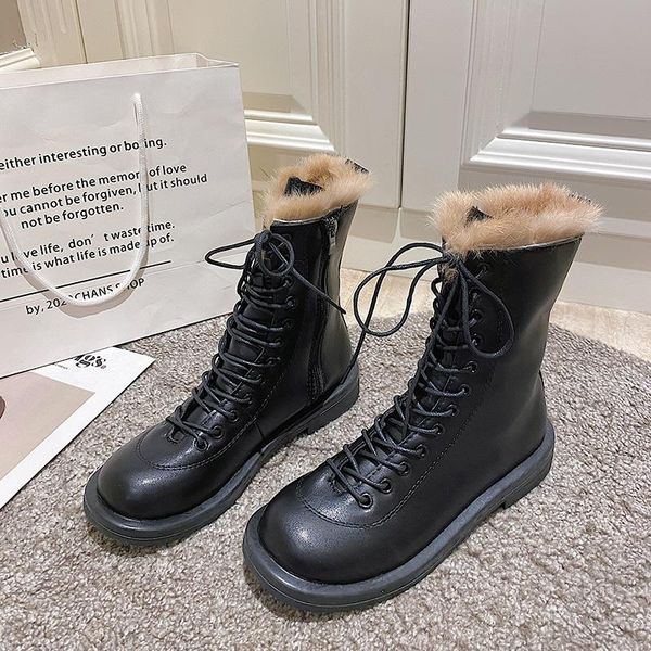 2021 winter high-heeled genuine leather women winter boots thick wool warm women boots high-quality female snow, Black
2021 winter high-heeled genuine leather women winter boots thick wool warm women boots high-quality female snow, Black
