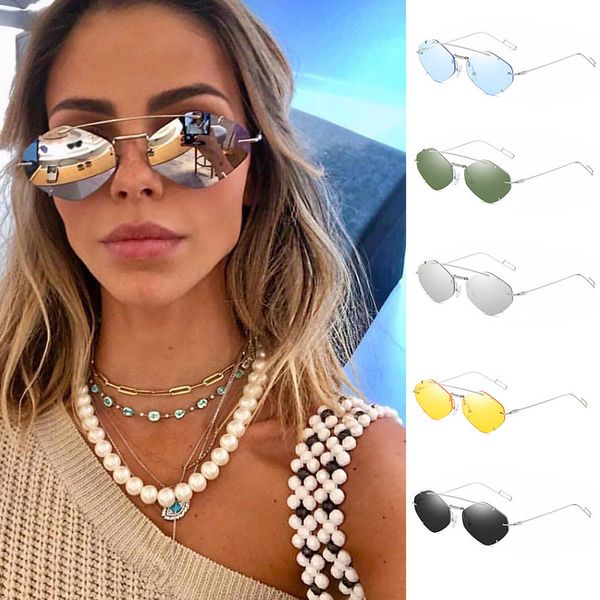 men's new ladies new2019 flat mirror multicolor metal frame glasses good fashion sunglasses 50* 3
men's new ladies new2019 flat mirror multicolor metal frame glasses good fashion sunglasses 50* 3