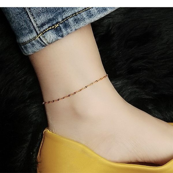 gold plated stainless steel fishbill chain ankle bracelet foot anklet fashion jewelry, simple anklets for women accessories t200901, Red;blue
gold plated stainless steel fishbill chain ankle bracelet foot anklet fashion jewelry, simple anklets for women accessories t200901, Red;blue