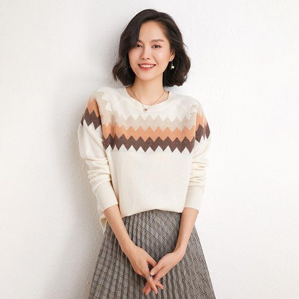 women's sweaters women 100% cashmere winter loose o-neck jumper female long sleeve casual knit knitwear girl clothes lady large size, White;black
women's sweaters women 100% cashmere winter loose o-neck jumper female long sleeve casual knit knitwear girl clothes lady large size, White;black