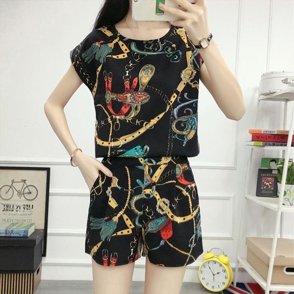 fashion women summer split 2 piece womens chiffon round neck short sleeve fashion drawstring print short a3, Gray
fashion women summer split 2 piece womens chiffon round neck short sleeve fashion drawstring print short a3, Gray