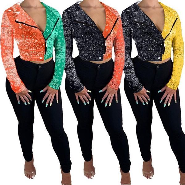 42h1522 autumn winter women casual fashion patchwork graffiti club uotfits short jacket 20211, Black;brown
42h1522 autumn winter women casual fashion patchwork graffiti club uotfits short jacket 20211, Black;brown