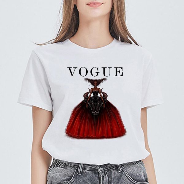 plus size vogue princess t-shirts round collar vintage vogue beautiful spring summer t shirt women aesthetics graphic tshirt, White
plus size vogue princess t-shirts round collar vintage vogue beautiful spring summer t shirt women aesthetics graphic tshirt, White