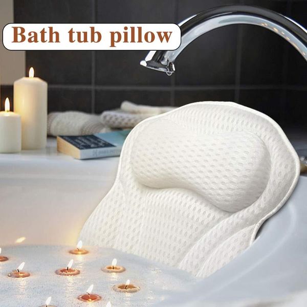 bath pillow 3d mesh bathtub pillow with 6 suction cups 1 hook for bathing bathroom xh8z
bath pillow 3d mesh bathtub pillow with 6 suction cups 1 hook for bathing bathroom xh8z