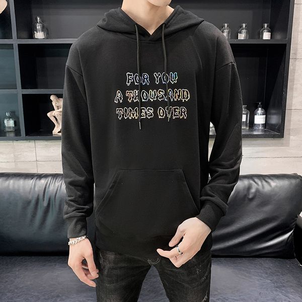 shopkeeper's style hooded sweater sequin letter long sleeve 2020 autumn clothing main product - control 88, Black
shopkeeper's style hooded sweater sequin letter long sleeve 2020 autumn clothing main product - control 88, Black