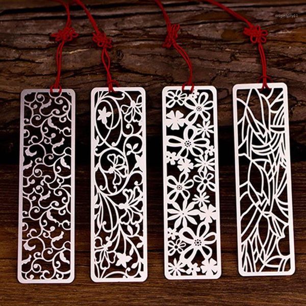 1pc creative flower hollow bookmarks vintage metal bookmark with chinese knot learning office stationery teacher gift1
1pc creative flower hollow bookmarks vintage metal bookmark with chinese knot learning office stationery teacher gift1