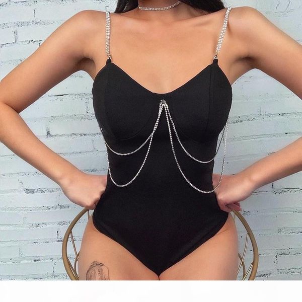 womens chain backless jumpsuits woman summer spaghetti strap black slim rompers womnen night club clothes, Black;white
womens chain backless jumpsuits woman summer spaghetti strap black slim rompers womnen night club clothes, Black;white