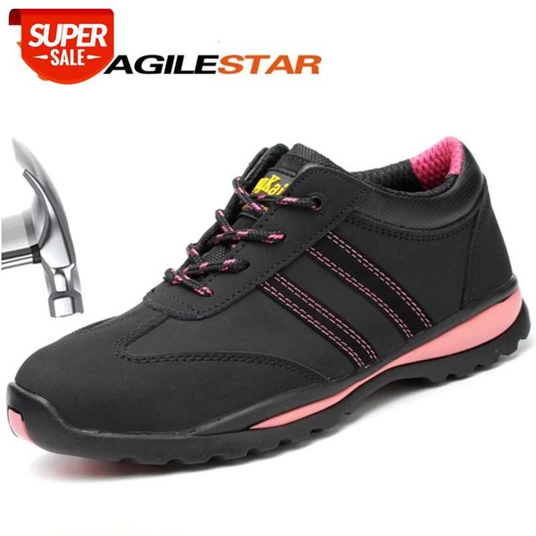 safety shoe woman work shoes boots steel toe indestructibe quality waterproof nubuck leather european standard anti-smashing #6d5m, Black
safety shoe woman work shoes boots steel toe indestructibe quality waterproof nubuck leather european standard anti-smashing #6d5m, Black
