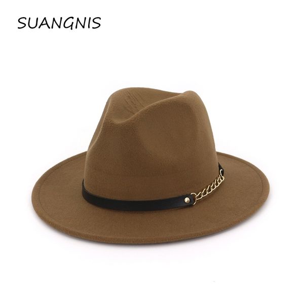 new fashion men fedoras women's fashion jazz hat summer spring black woolen blend cap outdoor casual hat belt with metal buckle t200508, Blue;gray
new fashion men fedoras women's fashion jazz hat summer spring black woolen blend cap outdoor casual hat belt with metal buckle t200508, Blue;gray