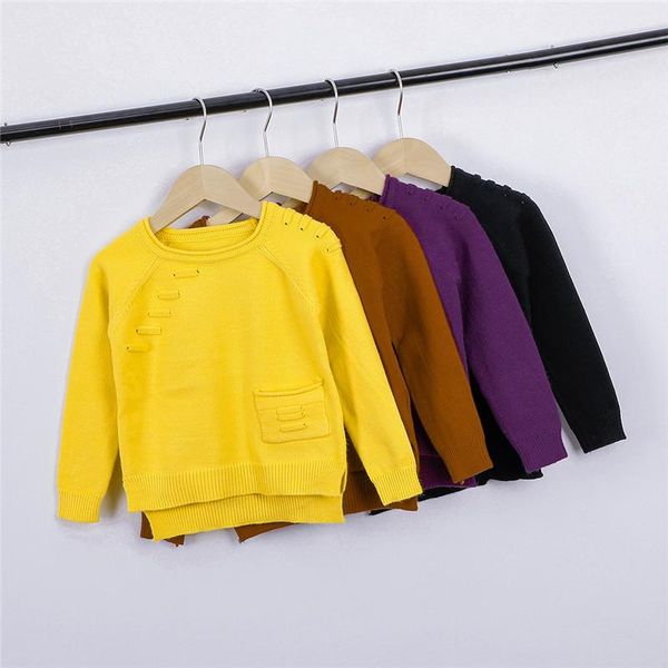 pullover 2-7y autumn kids baby girl boy sweaters winter solid color pocket long sleeve knited outwear 2021, Blue
pullover 2-7y autumn kids baby girl boy sweaters winter solid color pocket long sleeve knited outwear 2021, Blue