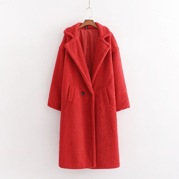 2021 new autumn winter women red teddy coat stylish female thick warm cashmere jacket casual girls streetwear, Black
2021 new autumn winter women red teddy coat stylish female thick warm cashmere jacket casual girls streetwear, Black