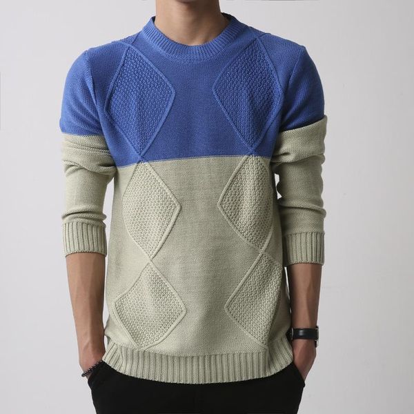 men's sweaters 2021 autumn winter warm cotton o-neck pullover comfortable patchwork spacious fashion clothes knitted casual sweater, White;black
men's sweaters 2021 autumn winter warm cotton o-neck pullover comfortable patchwork spacious fashion clothes knitted casual sweater, White;black