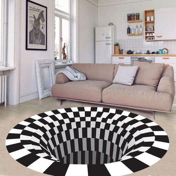 3d three-dimensional black&white stereo vision mat living room doormat table sofa illusion carpet 2020 drop1
3d three-dimensional black&white stereo vision mat living room doormat table sofa illusion carpet 2020 drop1