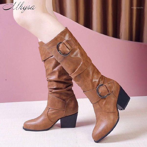boots 2021 winter mid-tube women's thick heel retro high-tube british style high-heeled w331, Black
boots 2021 winter mid-tube women's thick heel retro high-tube british style high-heeled w331, Black