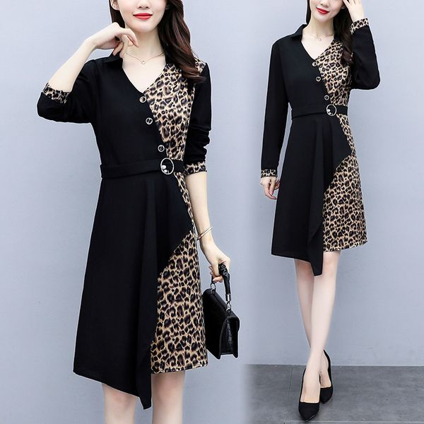 women with v leopard plus size cleavage dressed in fat long business sleeve wrok ladies wear dress 81rz, Black;gray
women with v leopard plus size cleavage dressed in fat long business sleeve wrok ladies wear dress 81rz, Black;gray