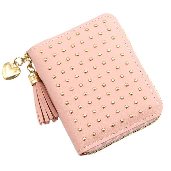 2019 tassel wallet women small cute wallet leather rivet women wallets zipper purses portefeuille female clutch cartera mujer, Red;black
2019 tassel wallet women small cute wallet leather rivet women wallets zipper purses portefeuille female clutch cartera mujer, Red;black