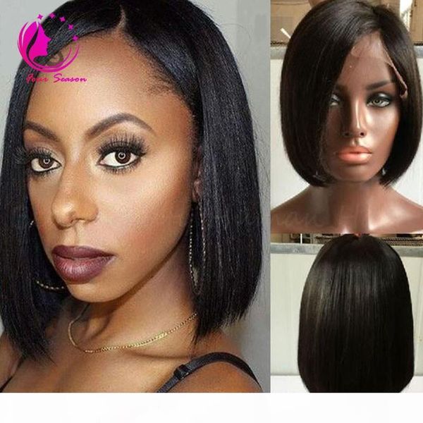 7a short bob lace wigs glueless full lace human hair bob wigs for black women peruvian virgin hair straight lace front bob wigs, Black;brown 
7a short bob lace wigs glueless full lace human hair bob wigs for black women peruvian virgin hair straight lace front bob wigs, Black;brown