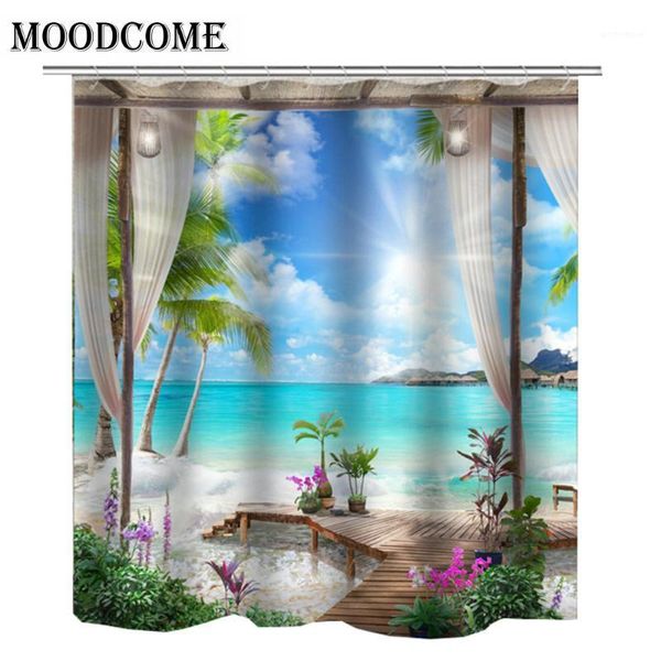 shower curtains blue sea curtain beach palm bath douchegordijn strand polyester bathroom1
shower curtains blue sea curtain beach palm bath douchegordijn strand polyester bathroom1