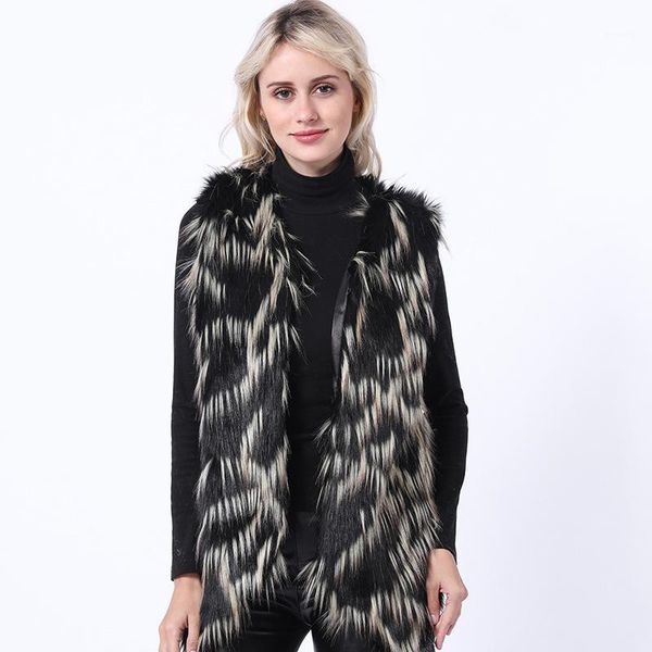 new faux fur vest jacket women 2020 covered button sleeveless winter coat women imitation fur brief coat vestidos bcd15072421, Black
new faux fur vest jacket women 2020 covered button sleeveless winter coat women imitation fur brief coat vestidos bcd15072421, Black