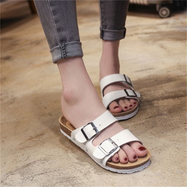 new summer 2021 beach cork slippers double buckle anti-slip clogs woman slide on flip black shoes 35-44 tvy9
new summer 2021 beach cork slippers double buckle anti-slip clogs woman slide on flip black shoes 35-44 tvy9