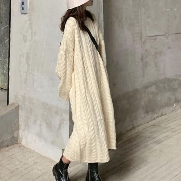 casual dresses women knitted dress mid-calf long sleeve loose pullover sweater street wear korean japanese fashion 20211, Black;gray
casual dresses women knitted dress mid-calf long sleeve loose pullover sweater street wear korean japanese fashion 20211, Black;gray