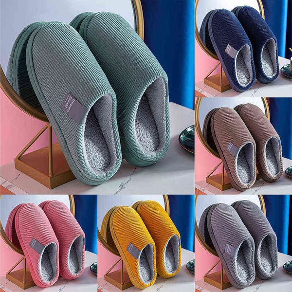 winter warm cotton slippers women men home shoes simple non-slip indoor slides corduroy couple slipper female shoes y220214, Black
winter warm cotton slippers women men home shoes simple non-slip indoor slides corduroy couple slipper female shoes y220214, Black