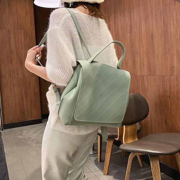 western style small bag female 2020 fashionable diamond embroidered line portable backpacks korean version of all students bag
western style small bag female 2020 fashionable diamond embroidered line portable backpacks korean version of all students bag