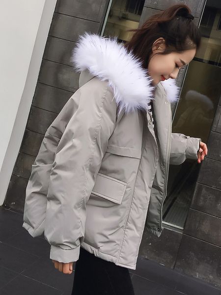 cotton padded jacket women's short 2020 winter clothes new korean version loose small cotton bread coat studentx1016, Black;brown
cotton padded jacket women's short 2020 winter clothes new korean version loose small cotton bread coat studentx1016, Black;brown
