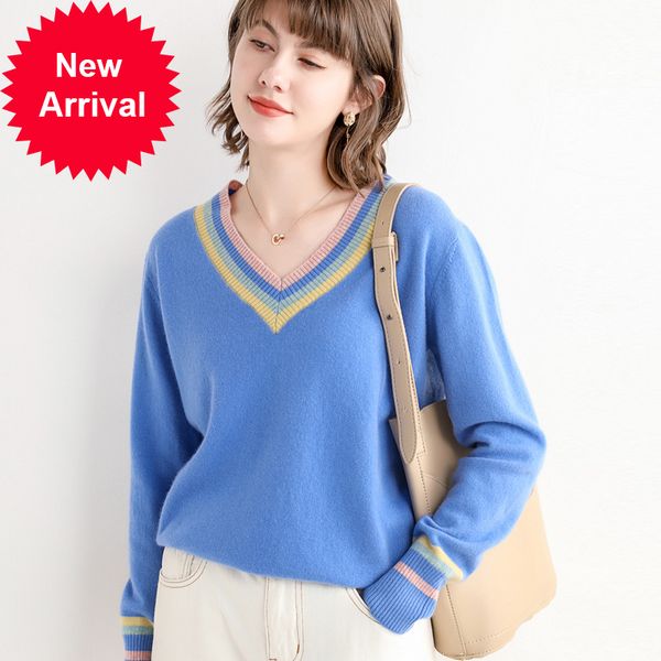 2021 new winter colour combining necklace 100% fine women's sweater merino wool jumper nice christmas slices njk4, White;black
2021 new winter colour combining necklace 100% fine women's sweater merino wool jumper nice christmas slices njk4, White;black