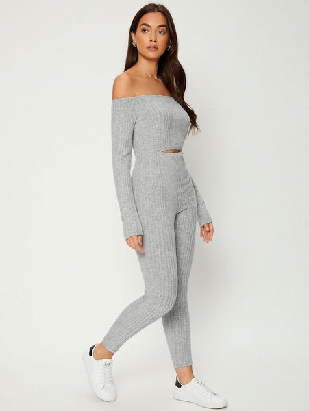 cut out front off shoulder unitard jumpsuit i1gg#, White 
cut out front off shoulder unitard jumpsuit i1gg#, White
