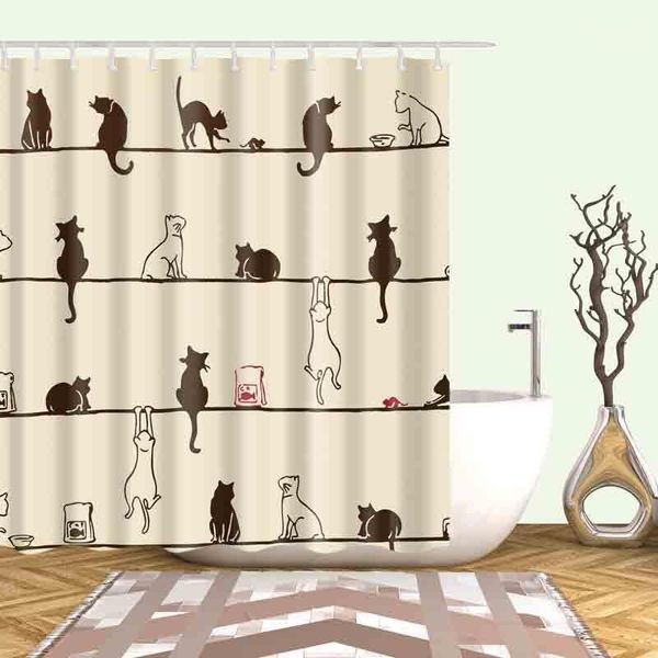 shower curtains night cute praying cat waterproof curtain bathroom bath bathing sheer for home decoration1
shower curtains night cute praying cat waterproof curtain bathroom bath bathing sheer for home decoration1