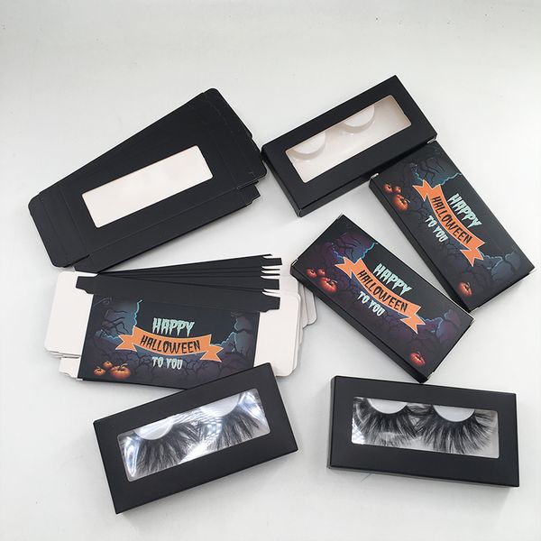 black halloween lashes box selling new style box cardboard package popular halloween eyelashes box custom logo
black halloween lashes box selling new style box cardboard package popular halloween eyelashes box custom logo