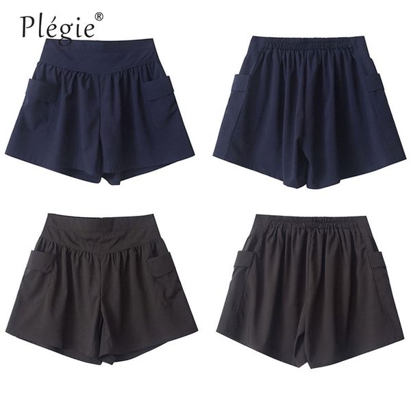 plegie summer loose casual plus high waist fashion skirt beach large size shorts for women y200403, White;black
plegie summer loose casual plus high waist fashion skirt beach large size shorts for women y200403, White;black