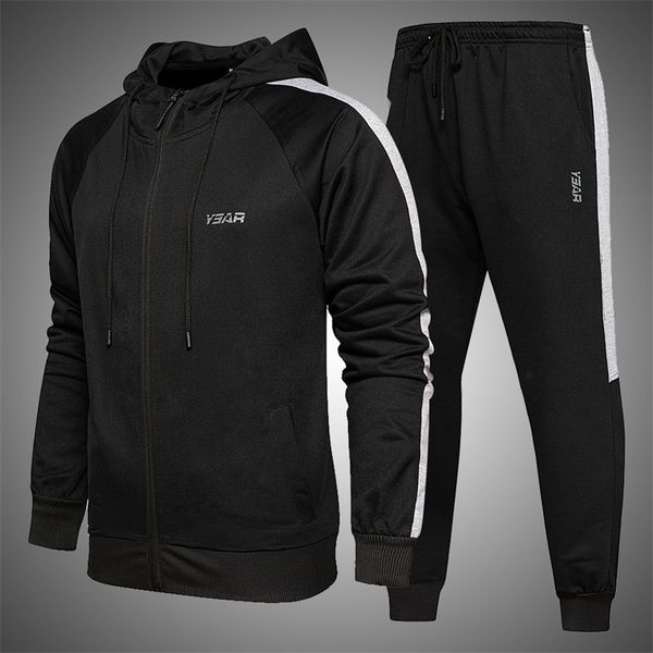 men autumn two piece set casual sports suits men tracksuit jogging suit hoodies and pants set male sets gym clothing 201207, Gray
men autumn two piece set casual sports suits men tracksuit jogging suit hoodies and pants set male sets gym clothing 201207, Gray