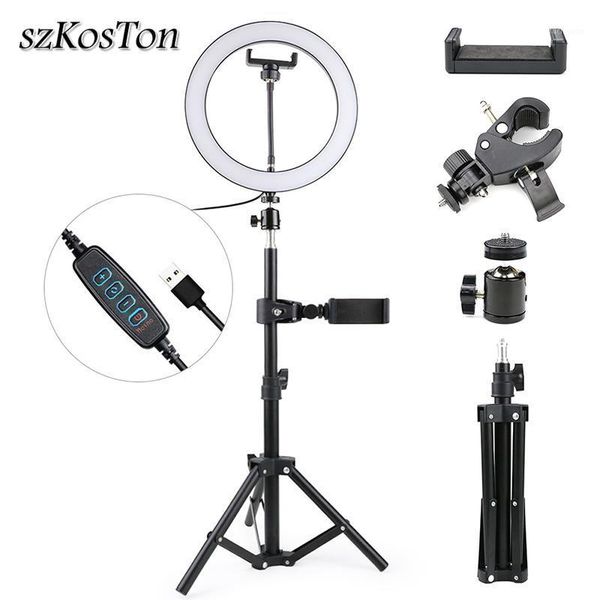 10'' led selfie ring light dimmable 3 colors pgraphy lighting with tripod stand for smartphone youtube tiktok makeup video1
10'' led selfie ring light dimmable 3 colors pgraphy lighting with tripod stand for smartphone youtube tiktok makeup video1