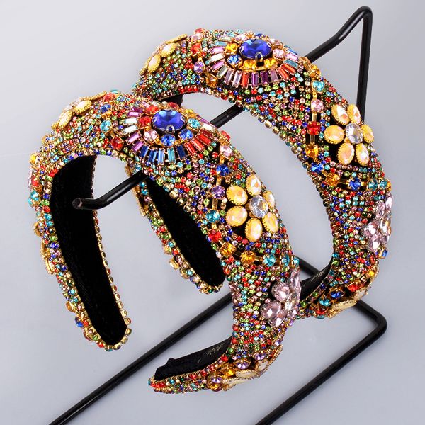crystal women headbands vintage baroque head band padded colorful rhinestone headband princess flannelette headdress lady hair hoop dance pa, Silver
crystal women headbands vintage baroque head band padded colorful rhinestone headband princess flannelette headdress lady hair hoop dance pa, Silver