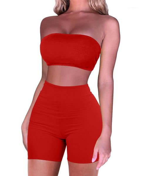 designer tracksuits strapless short pants womens 2pcs sets casual slim females clothing solid color womens, Gray
designer tracksuits strapless short pants womens 2pcs sets casual slim females clothing solid color womens, Gray