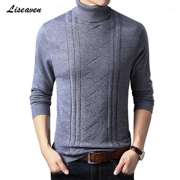 men's sweaters liseaven pullover sweater men's turtleneck casual clothing 2021 arrival 1, White;black
men's sweaters liseaven pullover sweater men's turtleneck casual clothing 2021 arrival 1, White;black