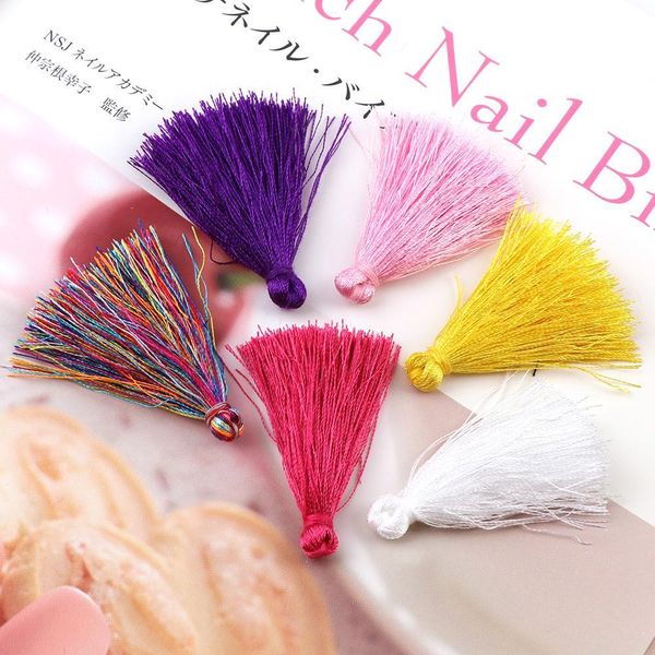 30pc mixed color4cm cotton tassels charms pendant imitation silk satin tassels for earring findings jewelry making diy materials h jllsev
30pc mixed color4cm cotton tassels charms pendant imitation silk satin tassels for earring findings jewelry making diy materials h jllsev
