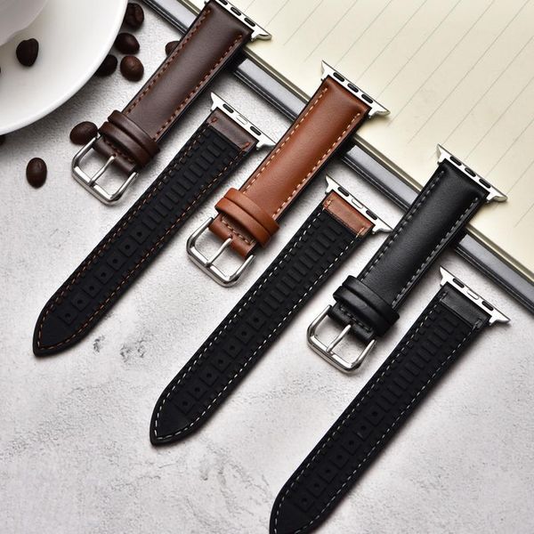 sile leather band for watch strap 38mm 40mm 42mm 44mm iwatch pulseira series 5 4 3 2 1 table bracelet acc qyliqg, Black;brown
sile leather band for watch strap 38mm 40mm 42mm 44mm iwatch pulseira series 5 4 3 2 1 table bracelet acc qyliqg, Black;brown
