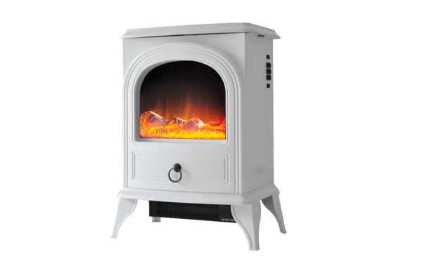 Us Stock Valuxhome 750/1500w 22 Inches Electric Stove, Portable Electric Fireplace Heater With Realistic Flame D14703431