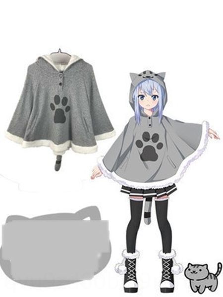 spring new cat backyard soft girl autumn and winter cloak secondary anime cloak clothes coat clothes cat teacher sweater coat lf6tq, Black
spring new cat backyard soft girl autumn and winter cloak secondary anime cloak clothes coat clothes cat teacher sweater coat lf6tq, Black